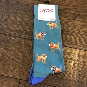 Novelty dog puppy print socks